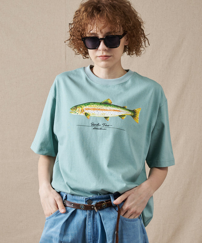 フィッシュ プリントTシャツ/FISH PRINT TEE