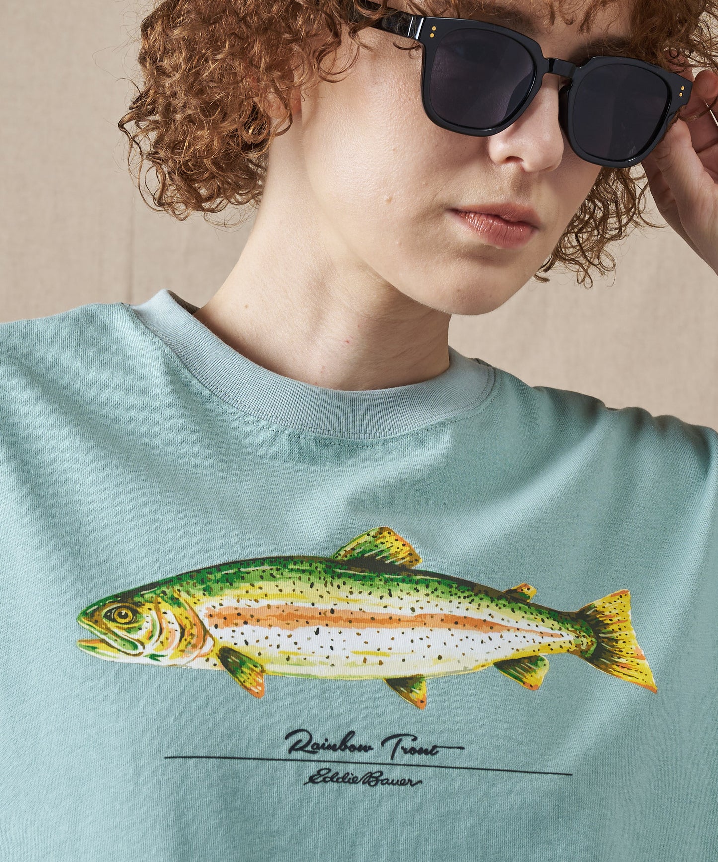 フィッシュ プリントTシャツ/FISH PRINT TEE