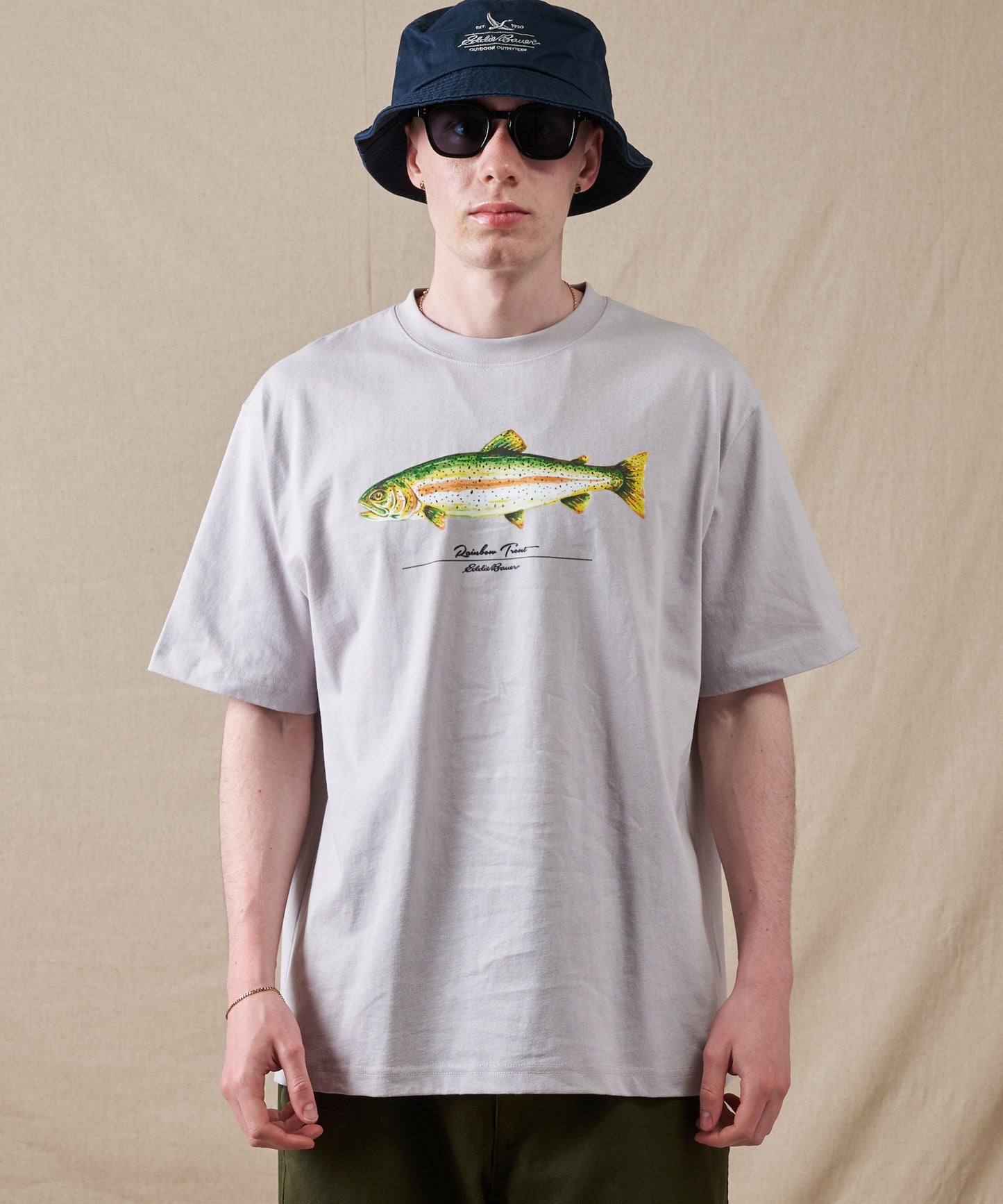 フィッシュ プリントTシャツ/FISH PRINT TEE