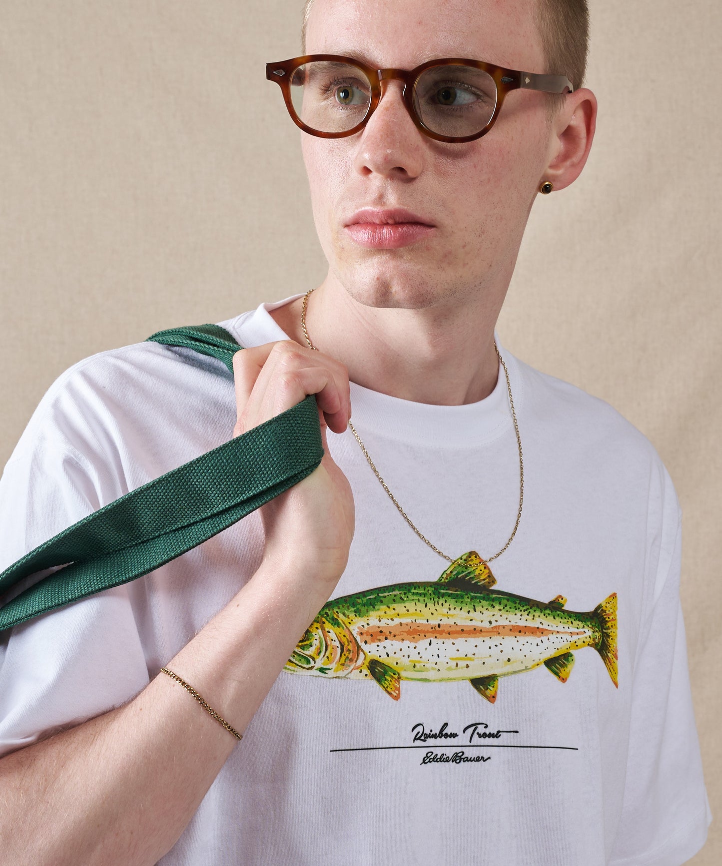 フィッシュ プリントTシャツ/FISH PRINT TEE