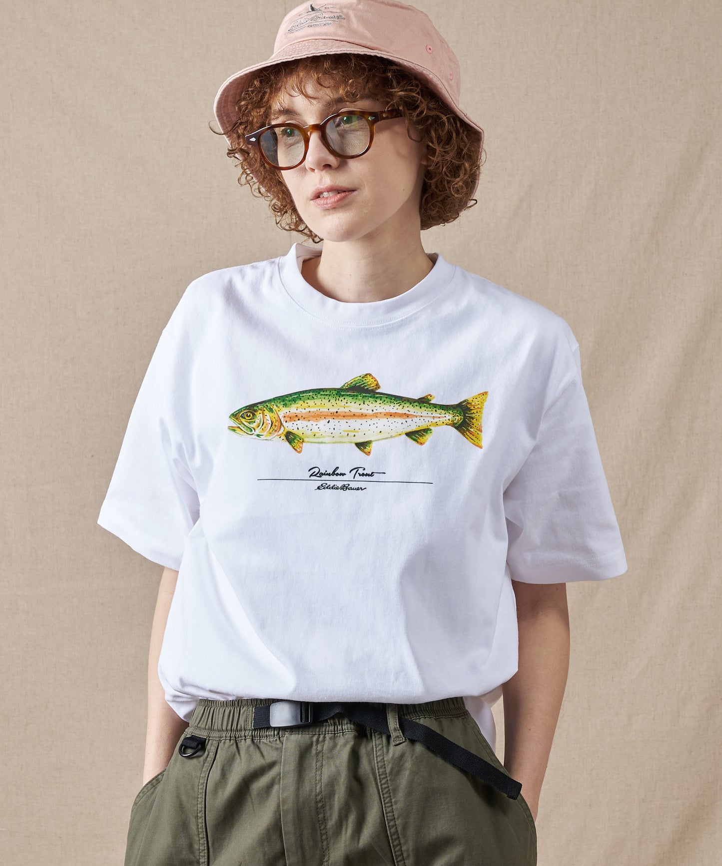 フィッシュ プリントTシャツ/FISH PRINT TEE