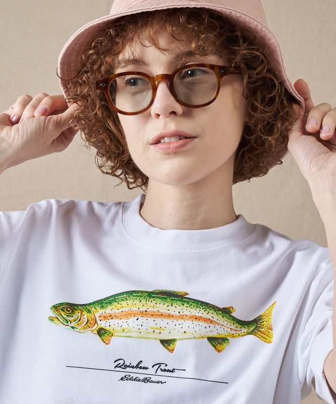フィッシュ プリントTシャツ/FISH PRINT TEE