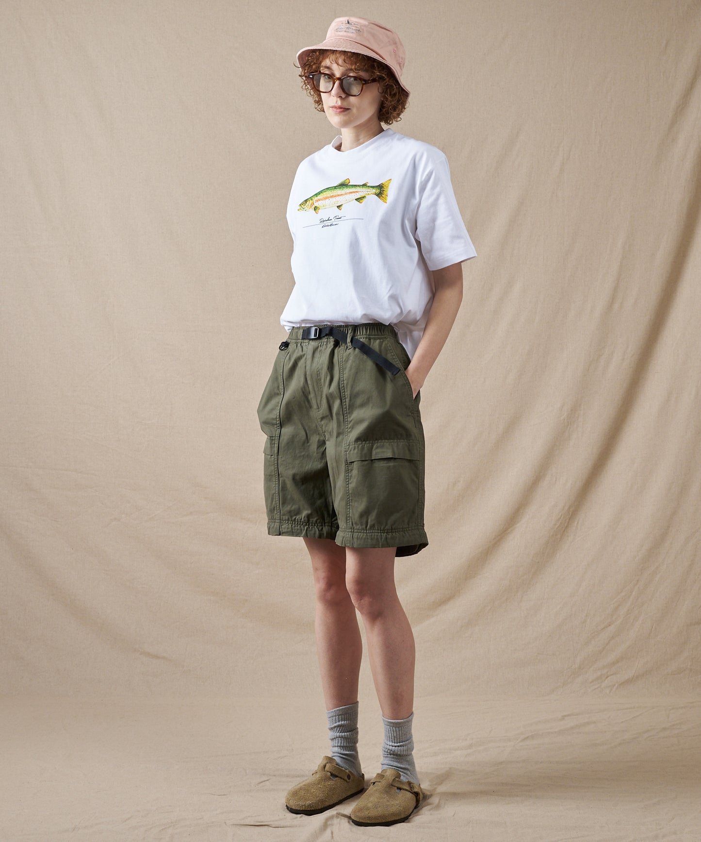 フィッシュ プリントTシャツ/FISH PRINT TEE