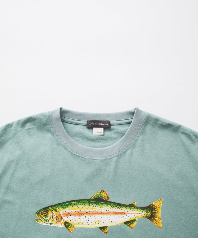 フィッシュ プリントTシャツ/FISH PRINT TEE