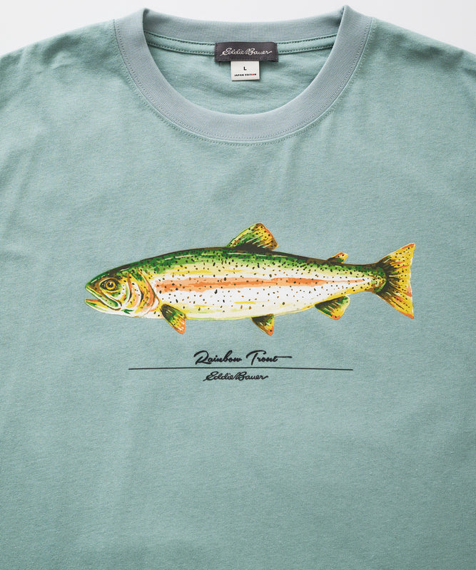 フィッシュ プリントTシャツ/FISH PRINT TEE