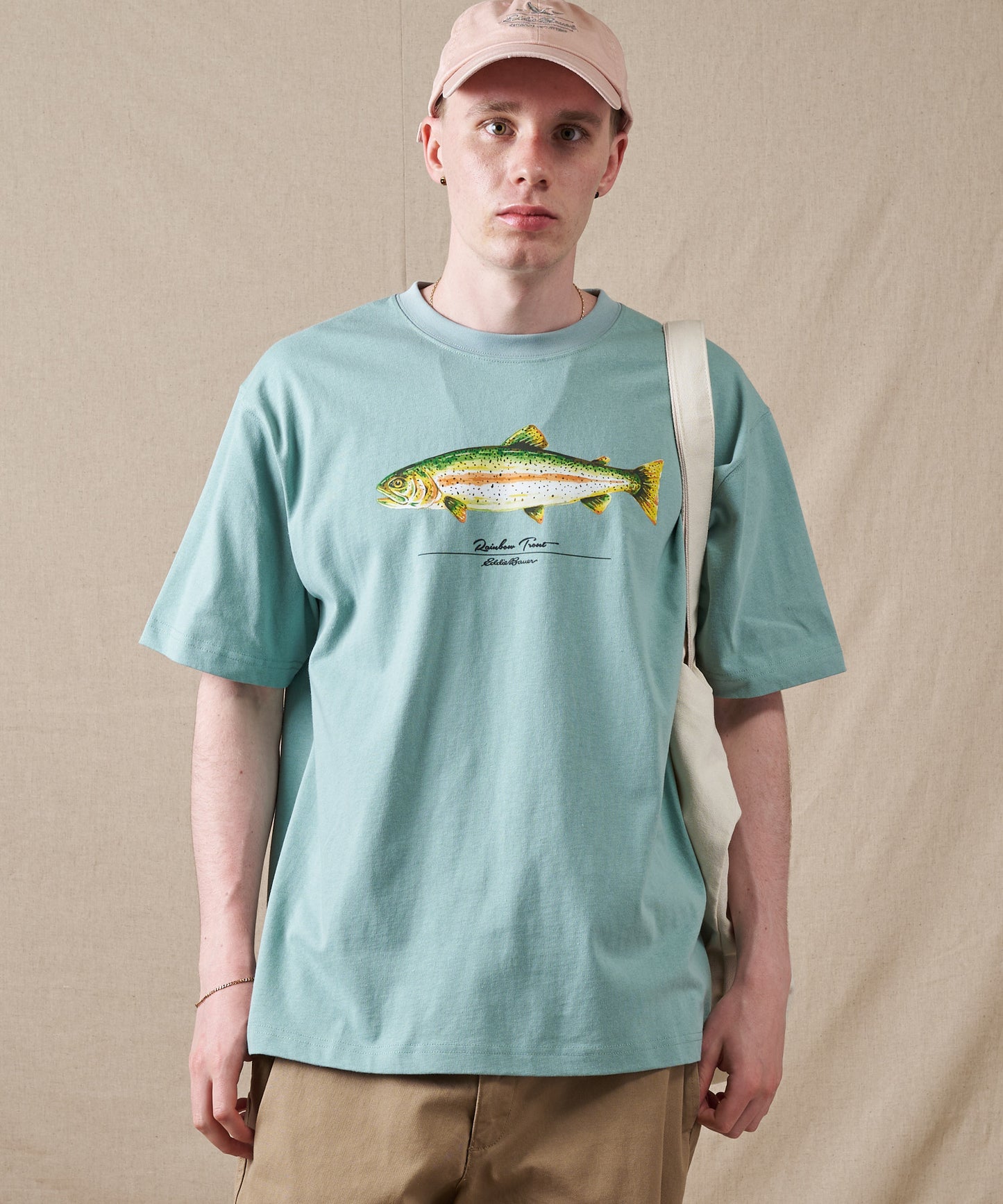 フィッシュ プリントTシャツ/FISH PRINT TEE