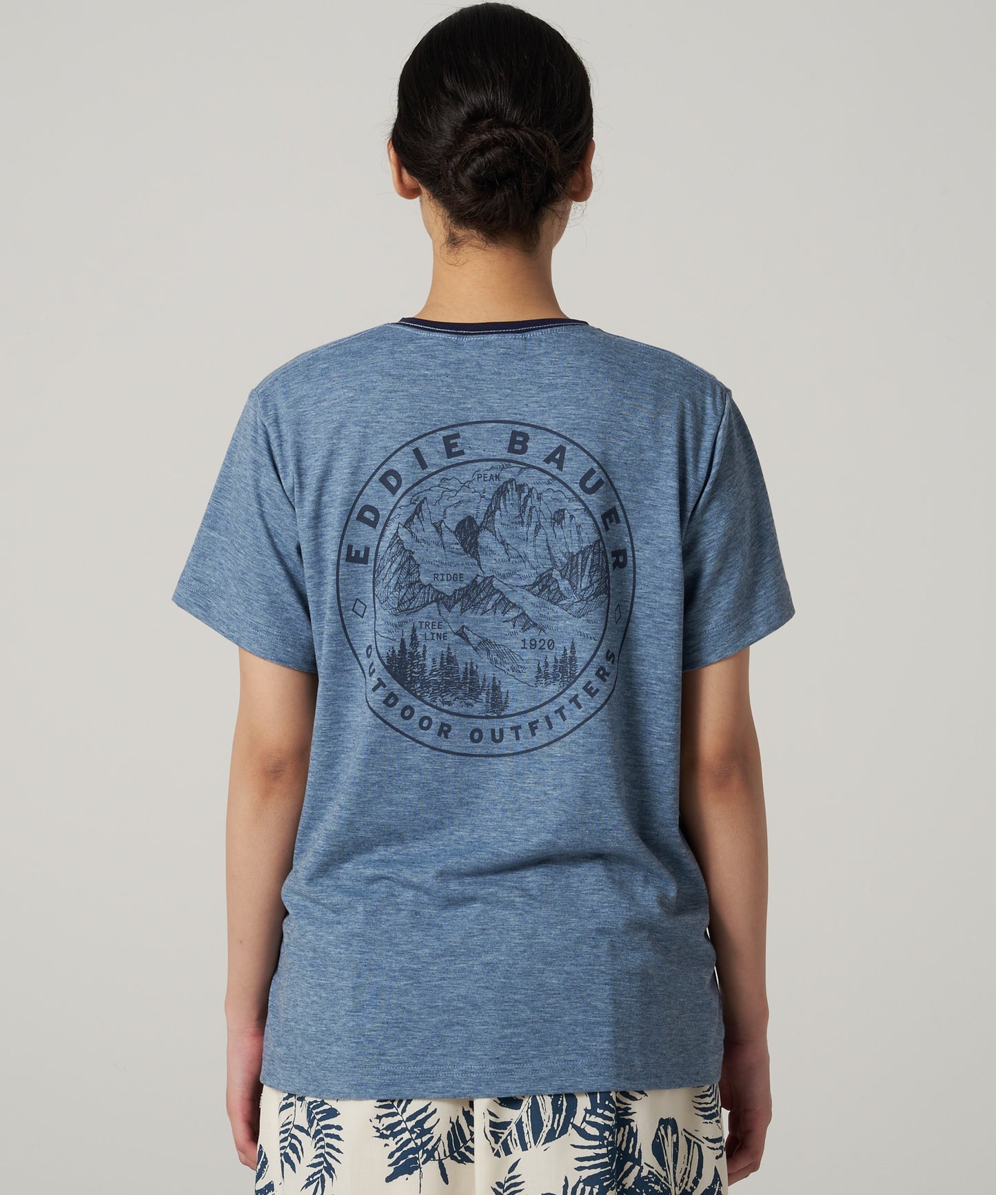 アシンメトリー スリット半袖Tシャツ/ASYMMETRY SLIT SS TEE