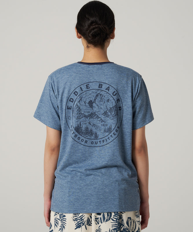 アシンメトリー スリット半袖Tシャツ/ASYMMETRY SLIT SS TEE