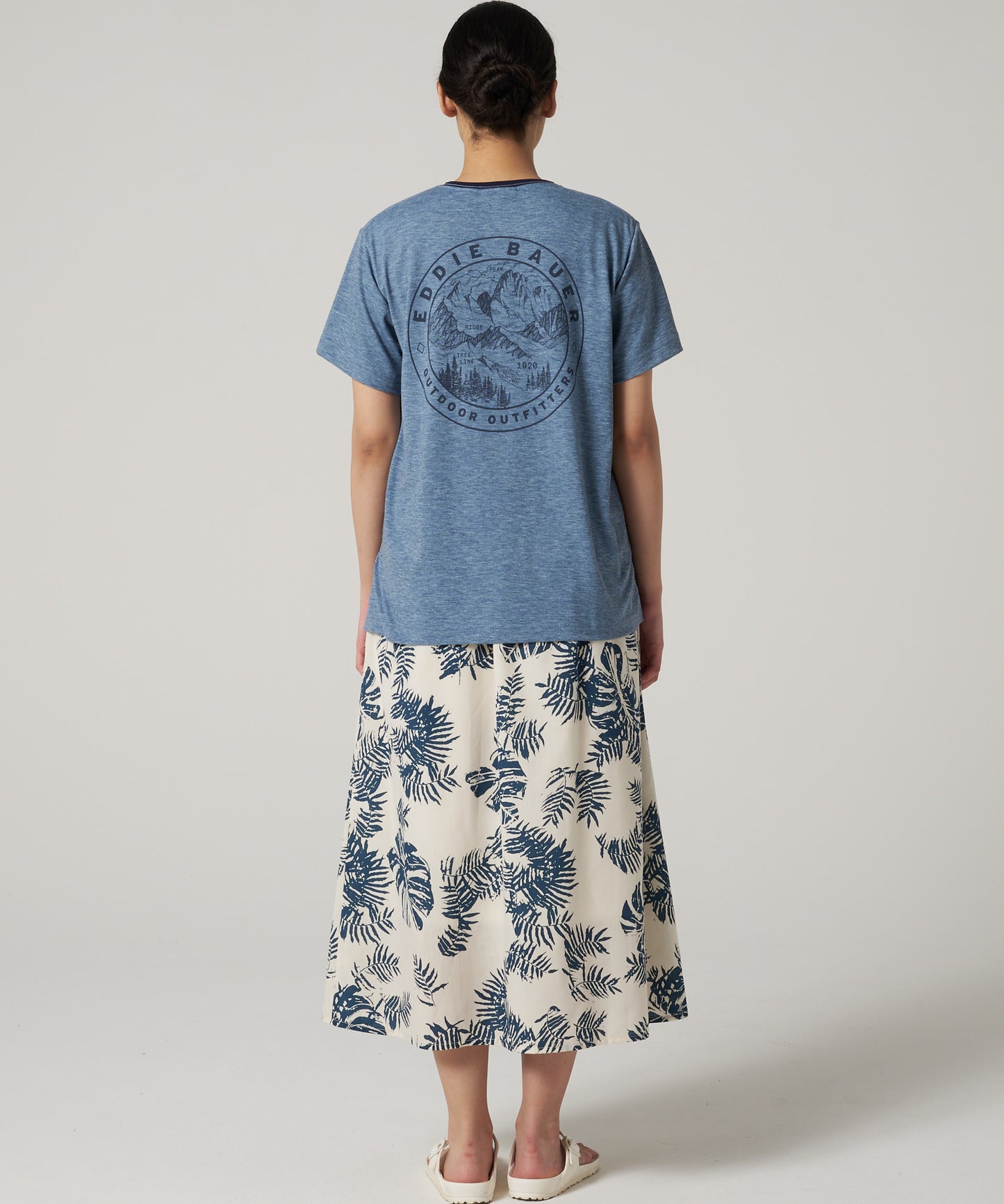 アシンメトリー スリット半袖Tシャツ/ASYMMETRY SLIT SS TEE