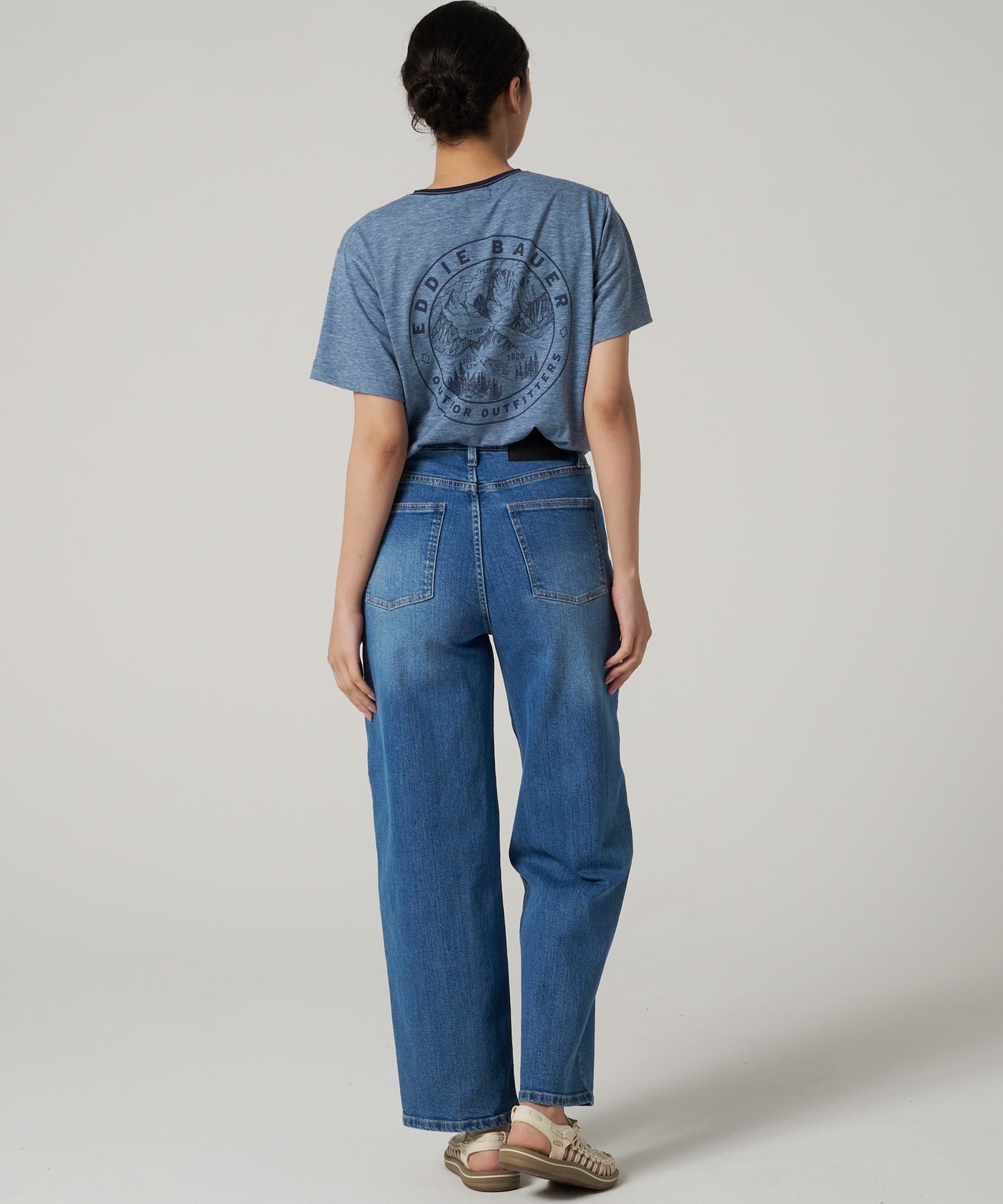 アシンメトリー スリット半袖Tシャツ/ASYMMETRY SLIT SS TEE