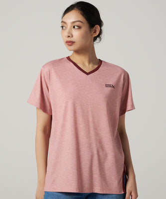 アシンメトリー スリット半袖Tシャツ/ASYMMETRY SLIT SS TEE