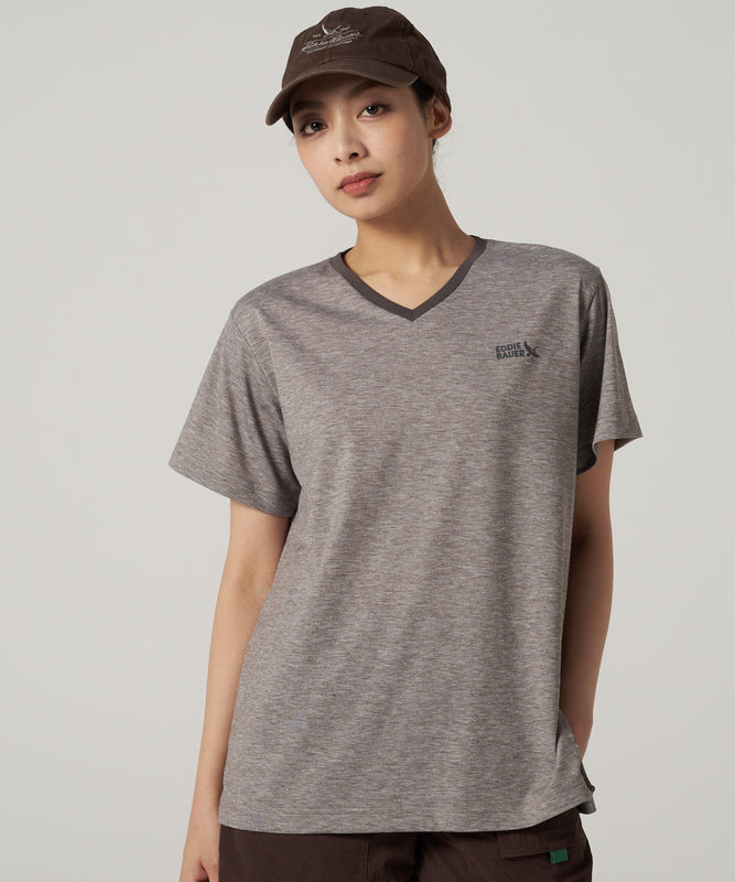 アシンメトリー スリット半袖Tシャツ/ASYMMETRY SLIT SS TEE