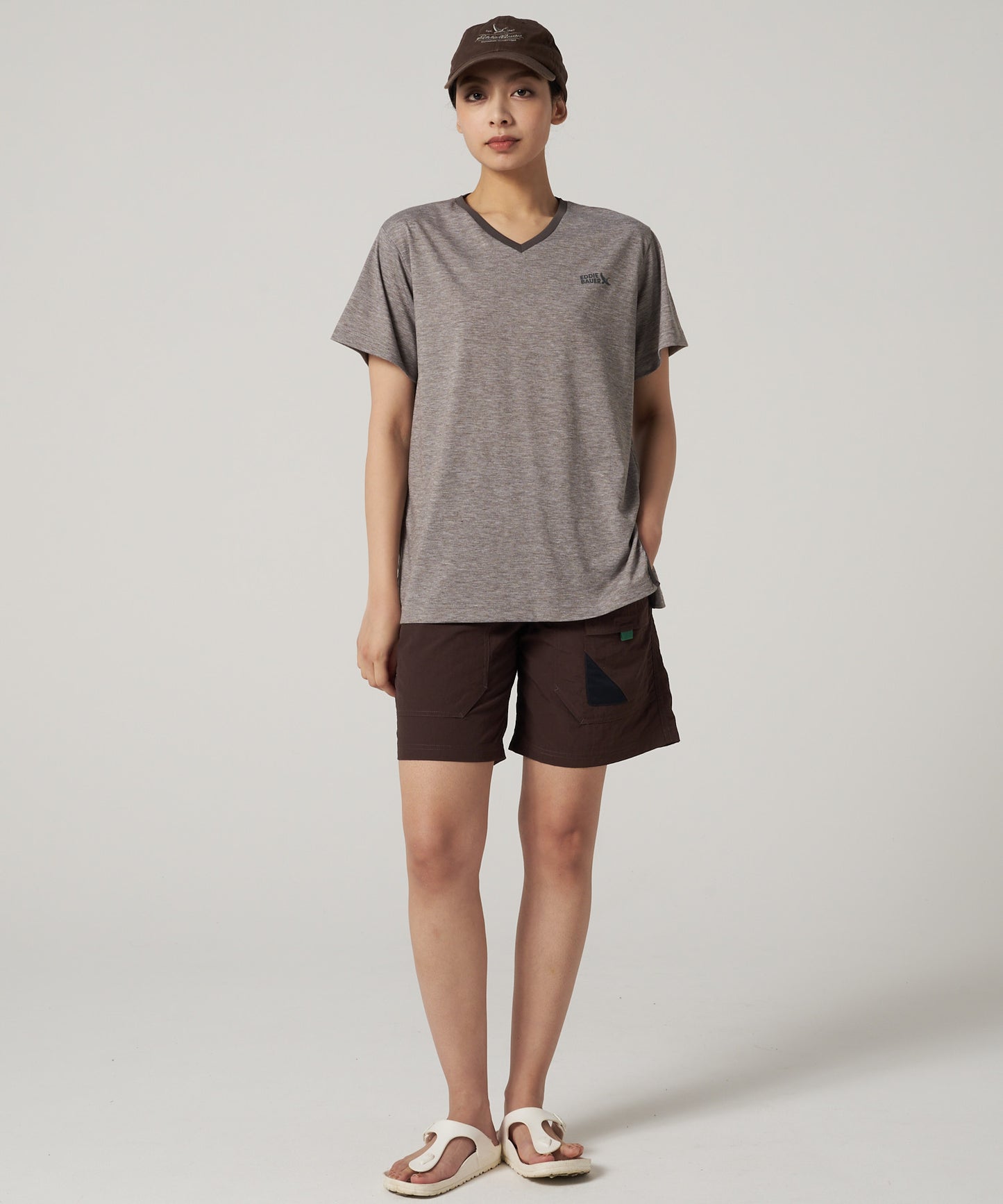 アシンメトリー スリット半袖Tシャツ/ASYMMETRY SLIT SS TEE