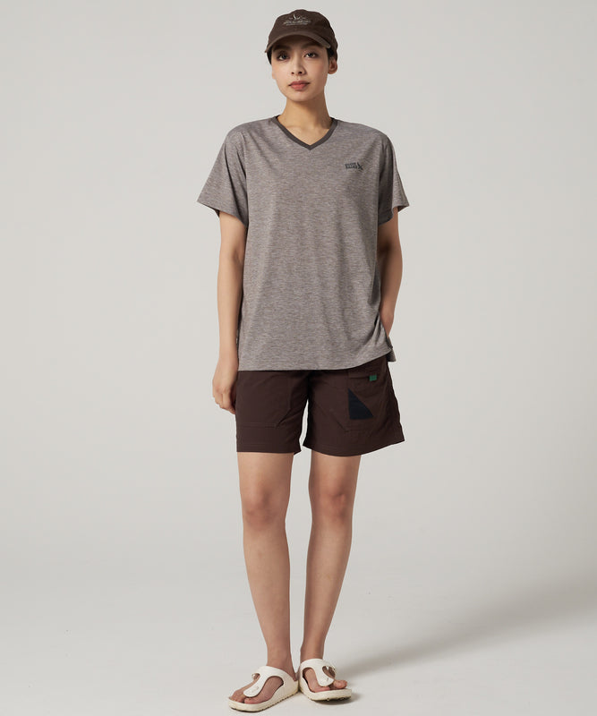 アシンメトリー スリット半袖Tシャツ/ASYMMETRY SLIT SS TEE