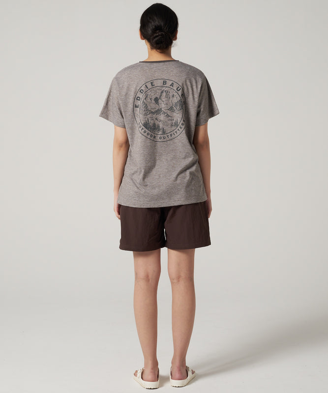 アシンメトリー スリット半袖Tシャツ/ASYMMETRY SLIT SS TEE