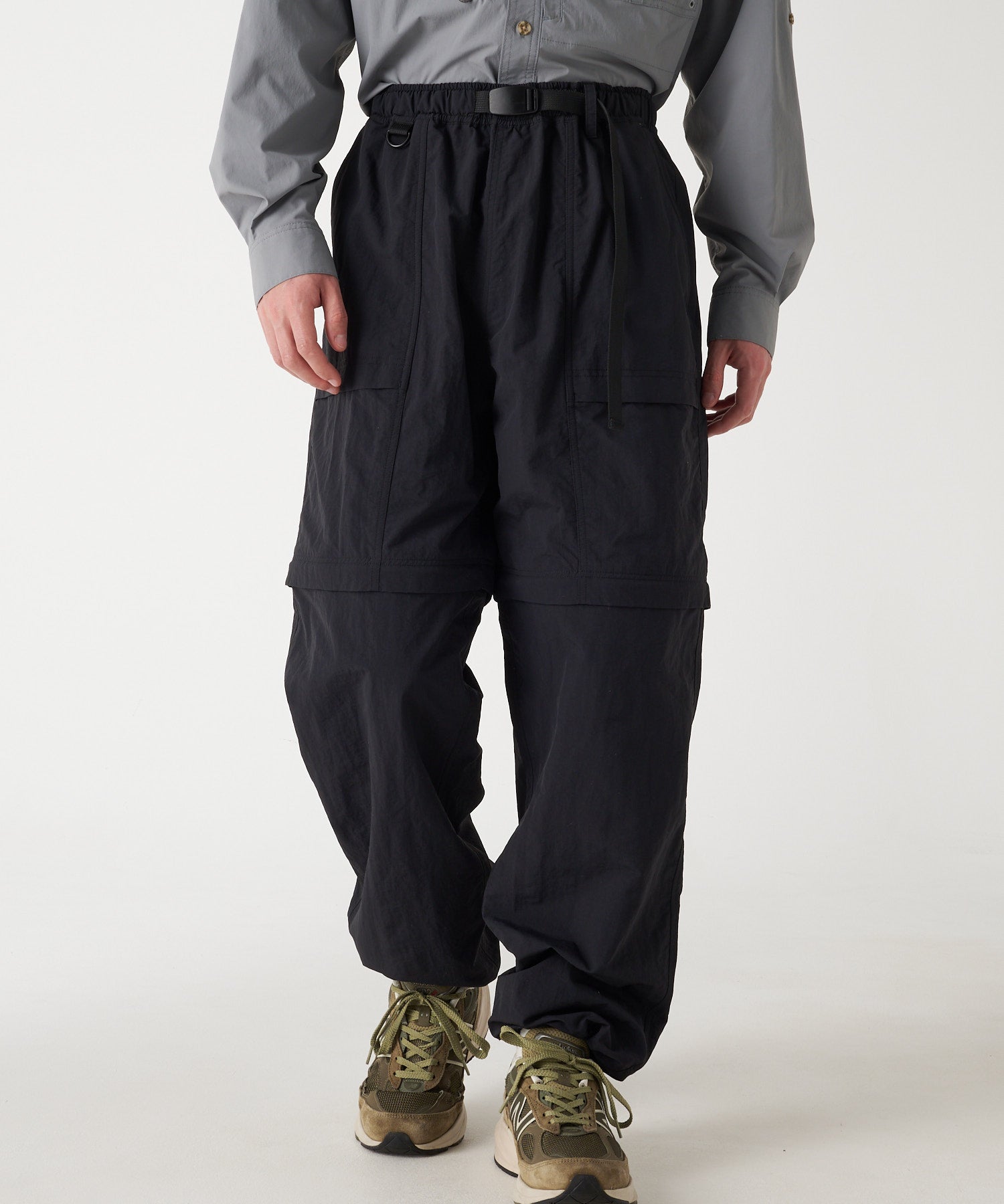 ナイロン ジップオフ パンツ/NYLON ZIP-OFF PANTS