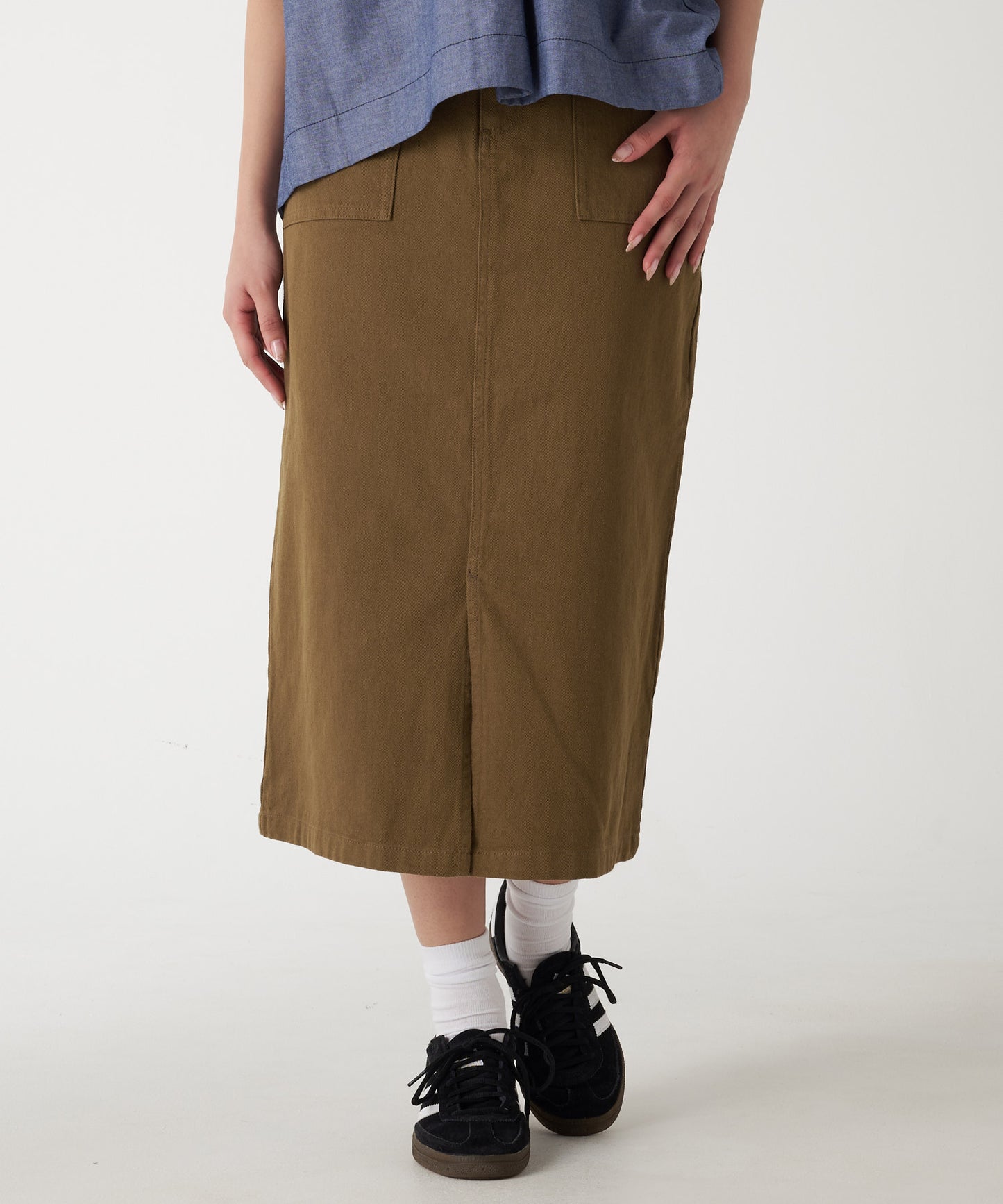 ベイカーポケット ナロースカート/BAKER POCKET NARROW SKIRT