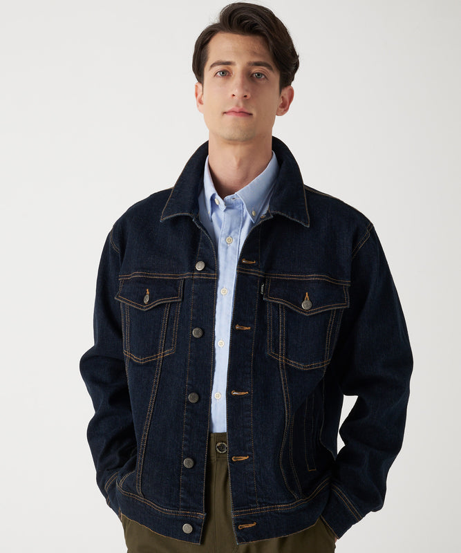 デニムトラッカージャケット/DENIM TRUCKER JACKET