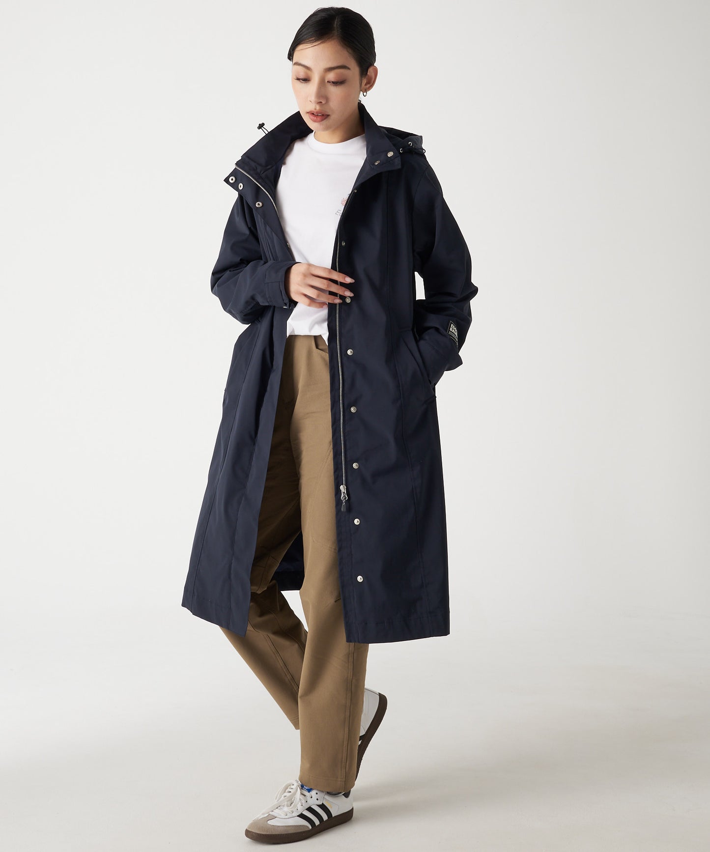 フード スプリング トレンチ/HOODED SPRING TRENCH