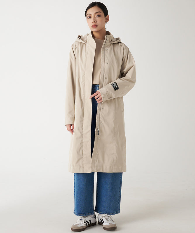 フード スプリング トレンチ/HOODED SPRING TRENCH