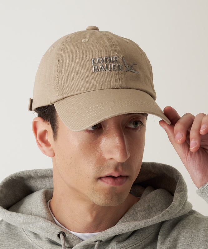 コットンツイル EBロゴキャップ/COTTON TWILL EB LOGO CAP