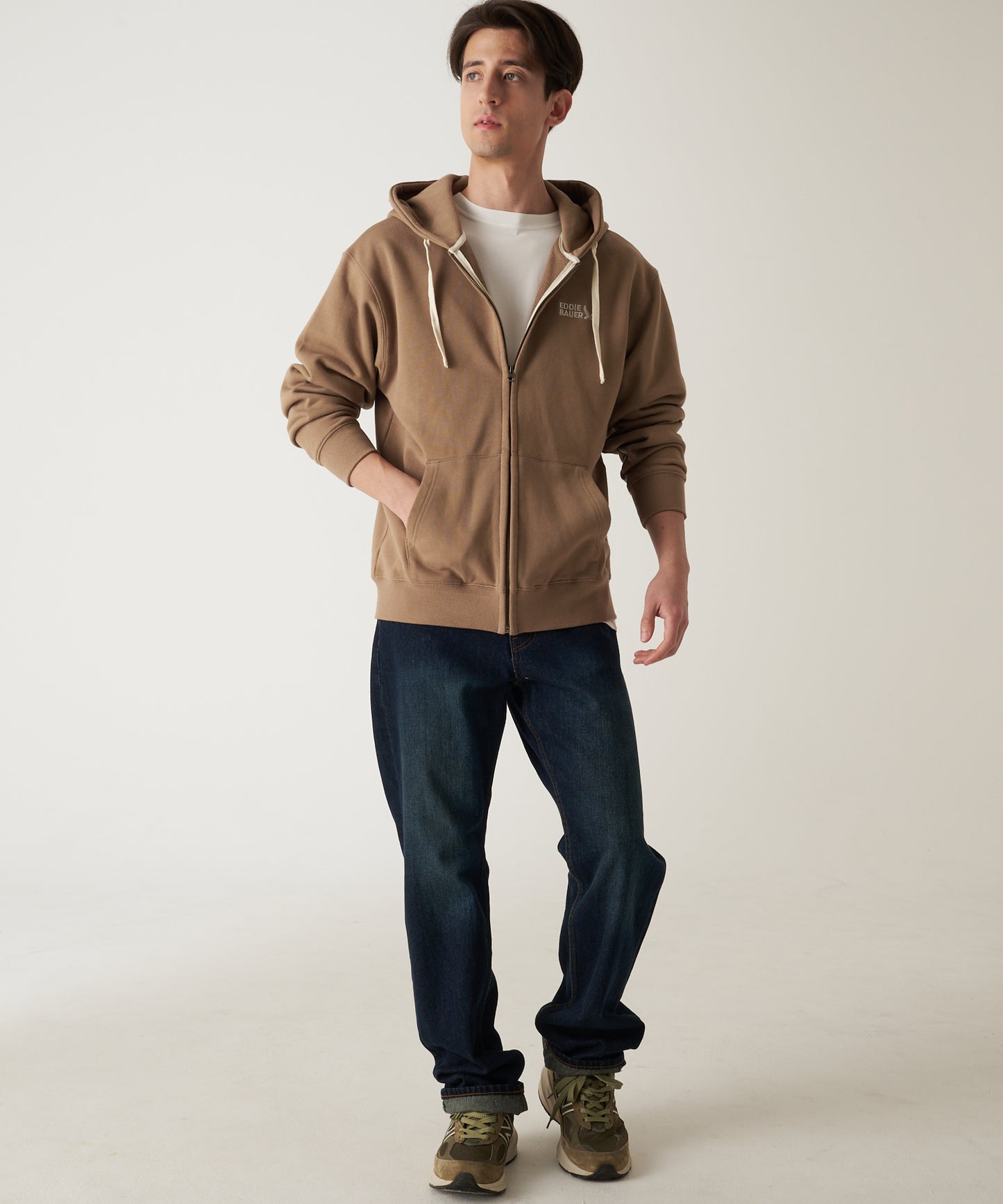 ジップアップ スウェットパーカ/ZIP UP SWEAT PARKA