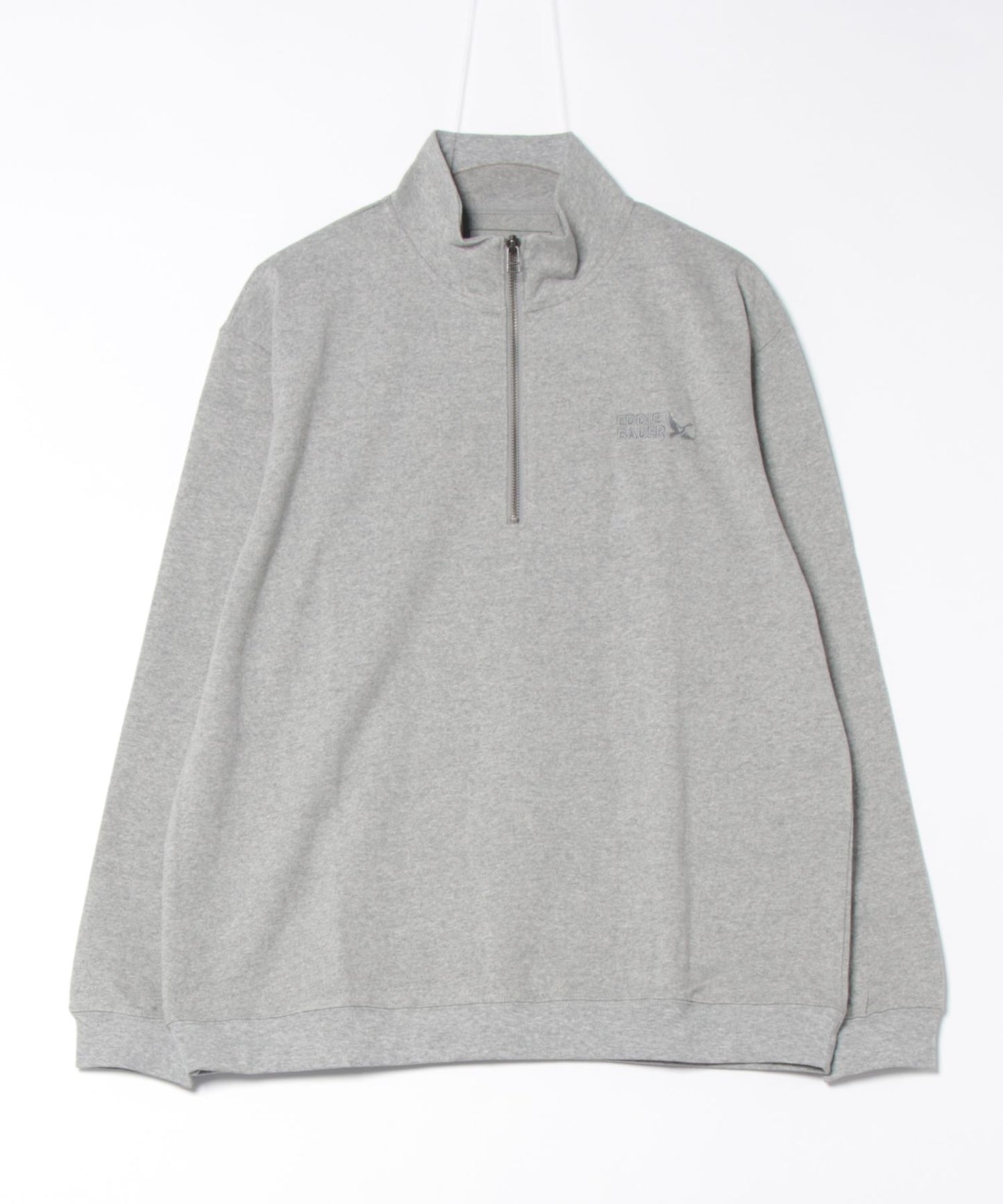 EBロゴ ハーフジップ 長袖Tシャツ/EB LOGO HALF-ZIP LS TEE