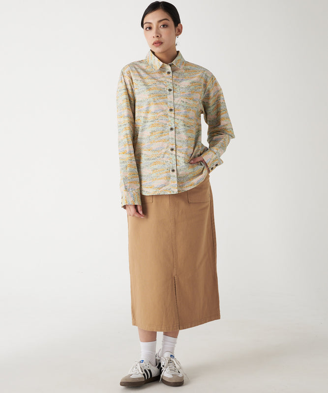 長袖 キャンプシャツ/LS CAMP SHIRT