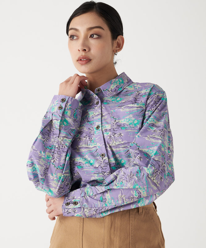 長袖 キャンプシャツ/LS CAMP SHIRT