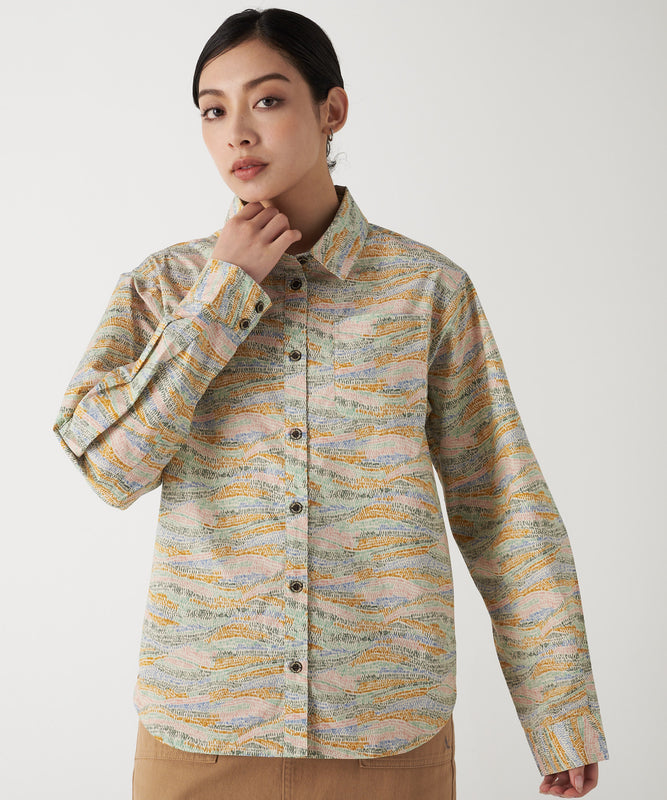 長袖 キャンプシャツ/LS CAMP SHIRT