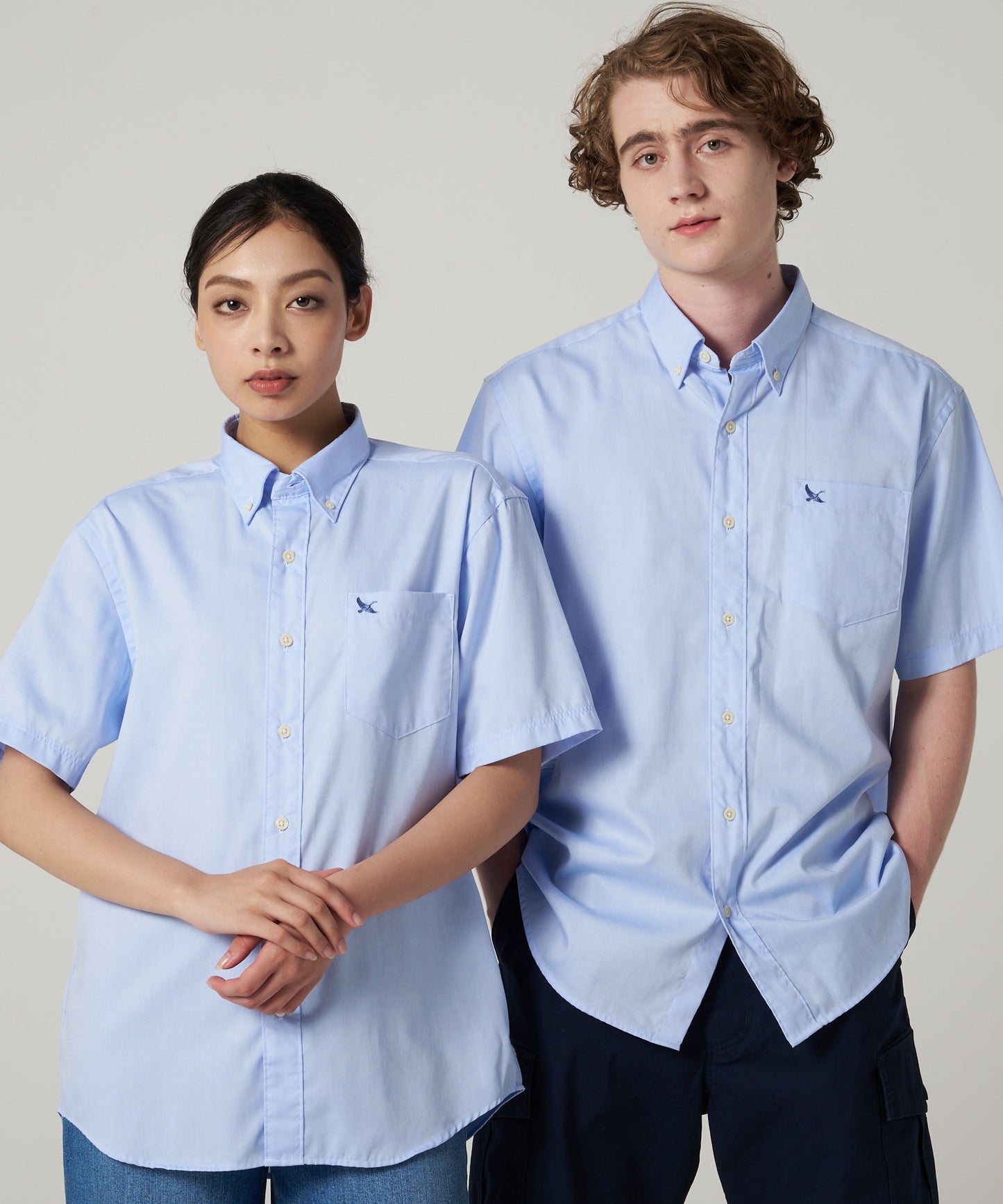 オックスフォード ボタンダウン 半袖シャツ/OXFORD SS BD SHIRT