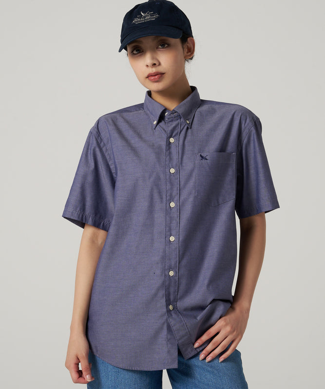 オックスフォード ボタンダウン 半袖シャツ/OXFORD SS BD SHIRT