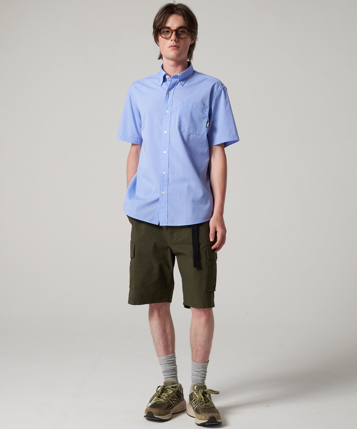 コットンボイル 半袖シャツ/COTTON VOILE SS SHIRT