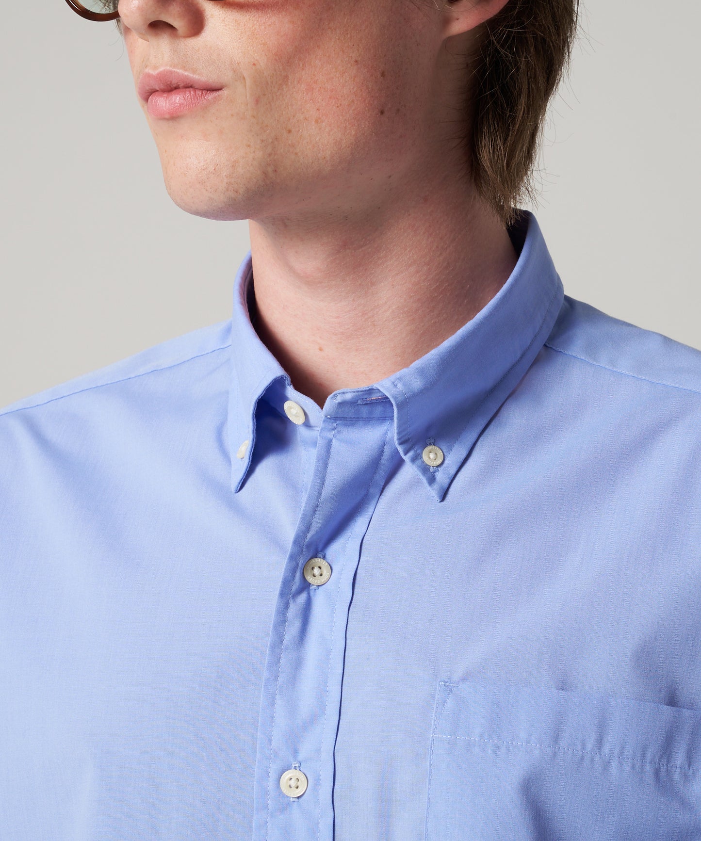 コットンボイル 半袖シャツ/COTTON VOILE SS SHIRT