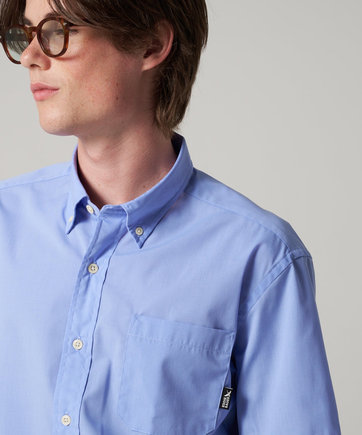 コットンボイル 半袖シャツ/COTTON VOILE SS SHIRT