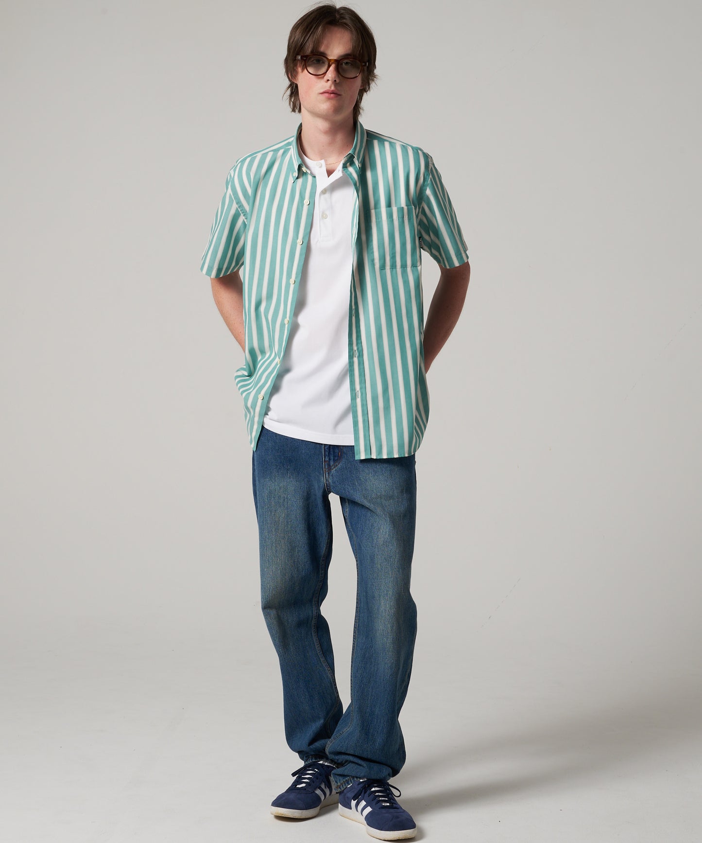 コットンボイル 半袖シャツ/COTTON VOILE SS SHIRT