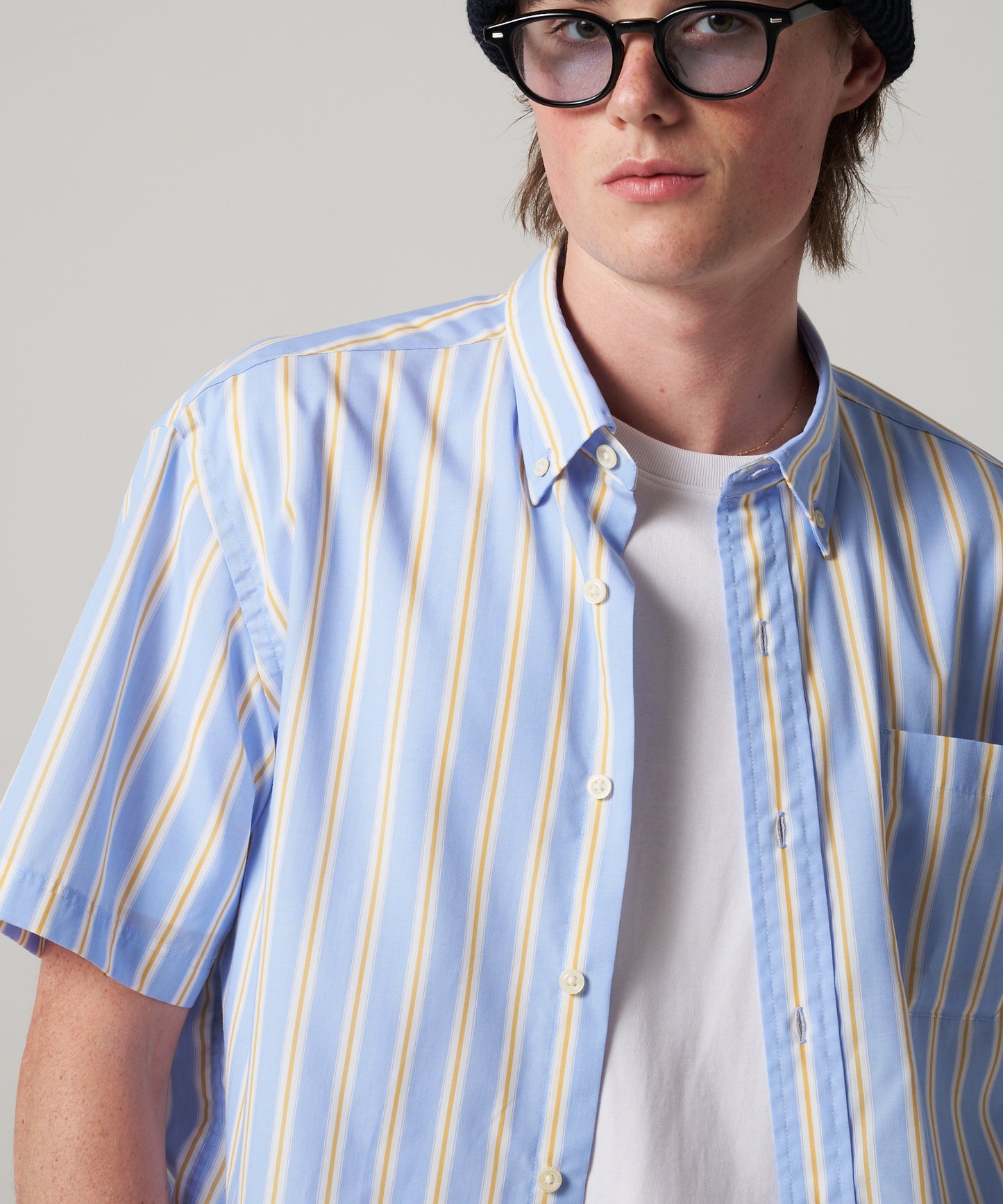 コットンボイル 半袖シャツ/COTTON VOILE SS SHIRT