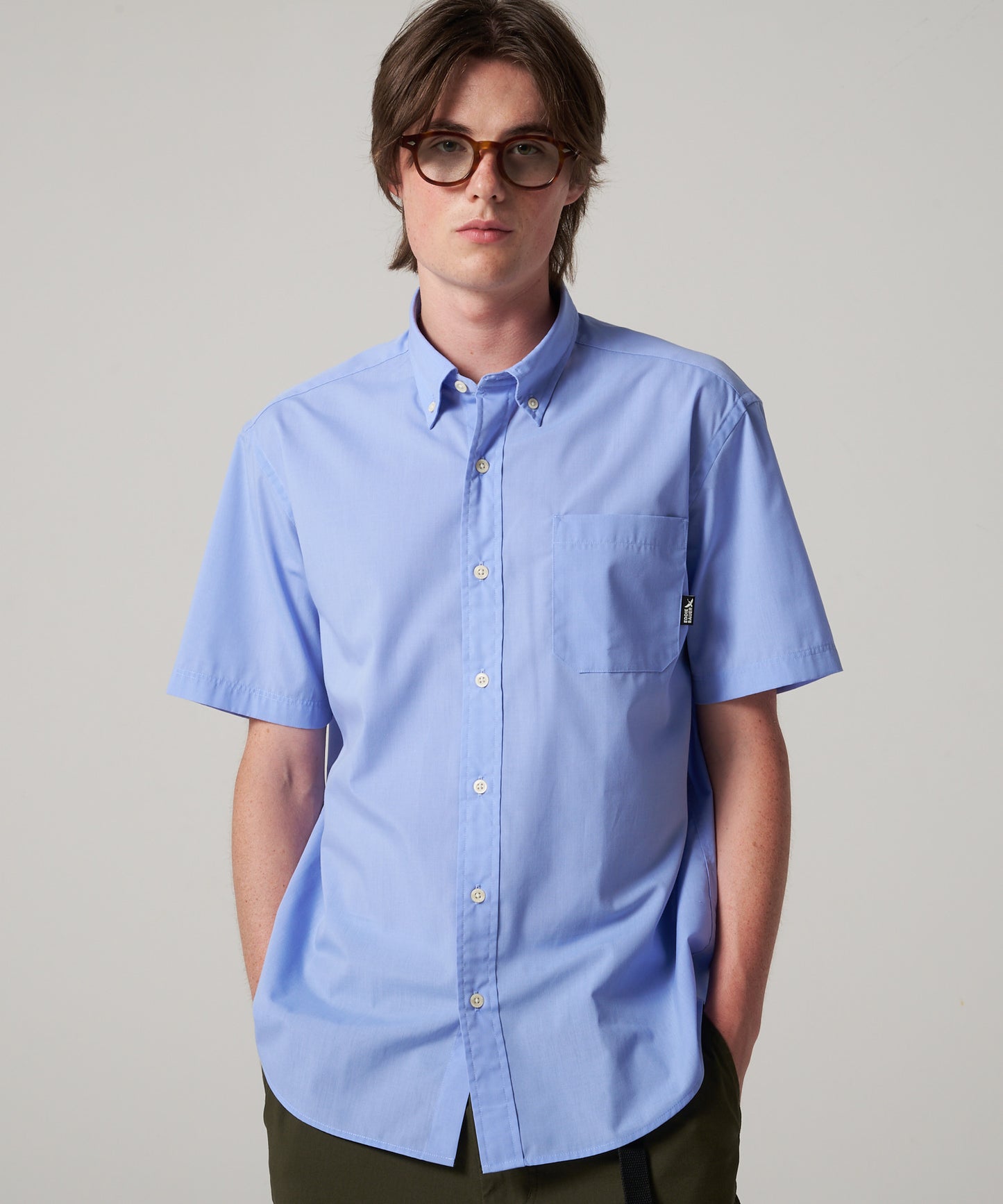 コットンボイル 半袖シャツ/COTTON VOILE SS SHIRT