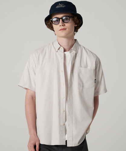 コットンリネン 半袖シャツ/COTTON/LINEN SS SHIRT