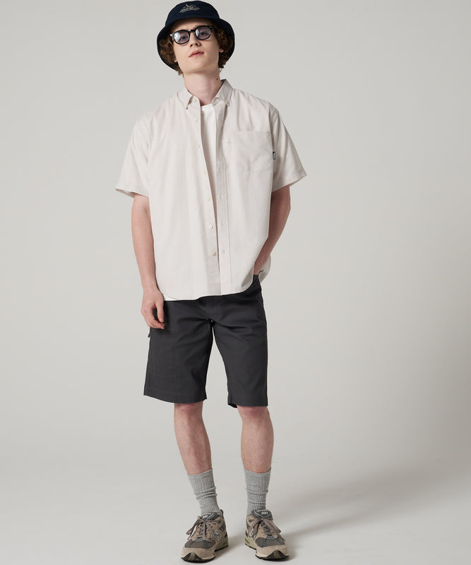 コットンリネン 半袖シャツ/COTTON/LINEN SS SHIRT
