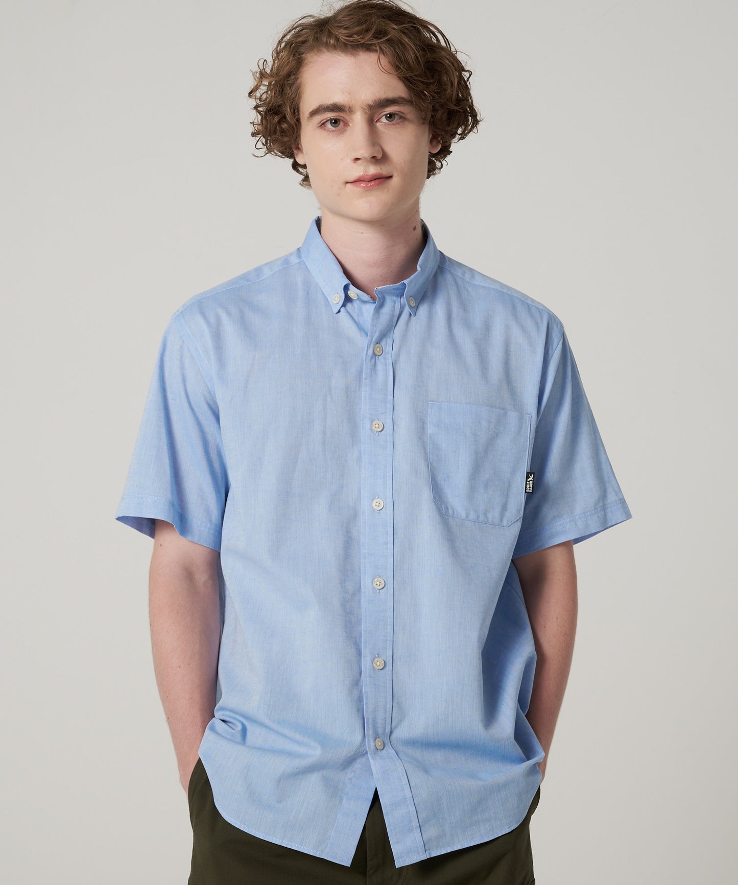 コットンリネン 半袖シャツ/COTTON/LINEN SS SHIRT