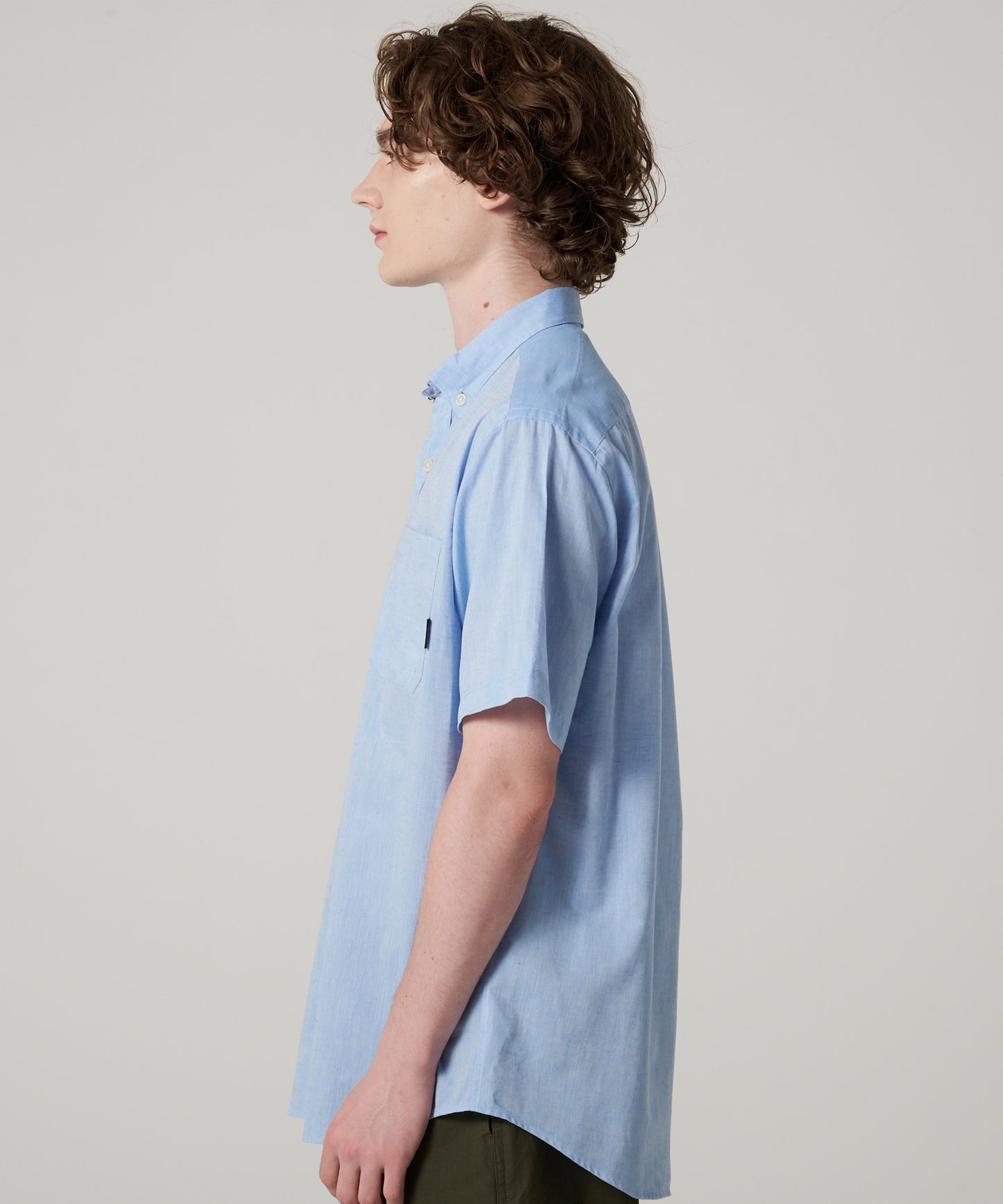 コットンリネン 半袖シャツ/COTTON/LINEN SS SHIRT