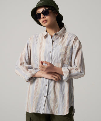 EBロゴ ストライプシャツ/EB LOGO STRIPE SHIRT