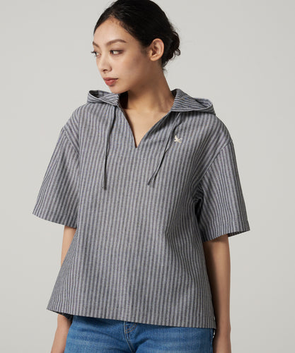 ストライプ 半袖ポップオーバー/STRIPE SS POPOVER