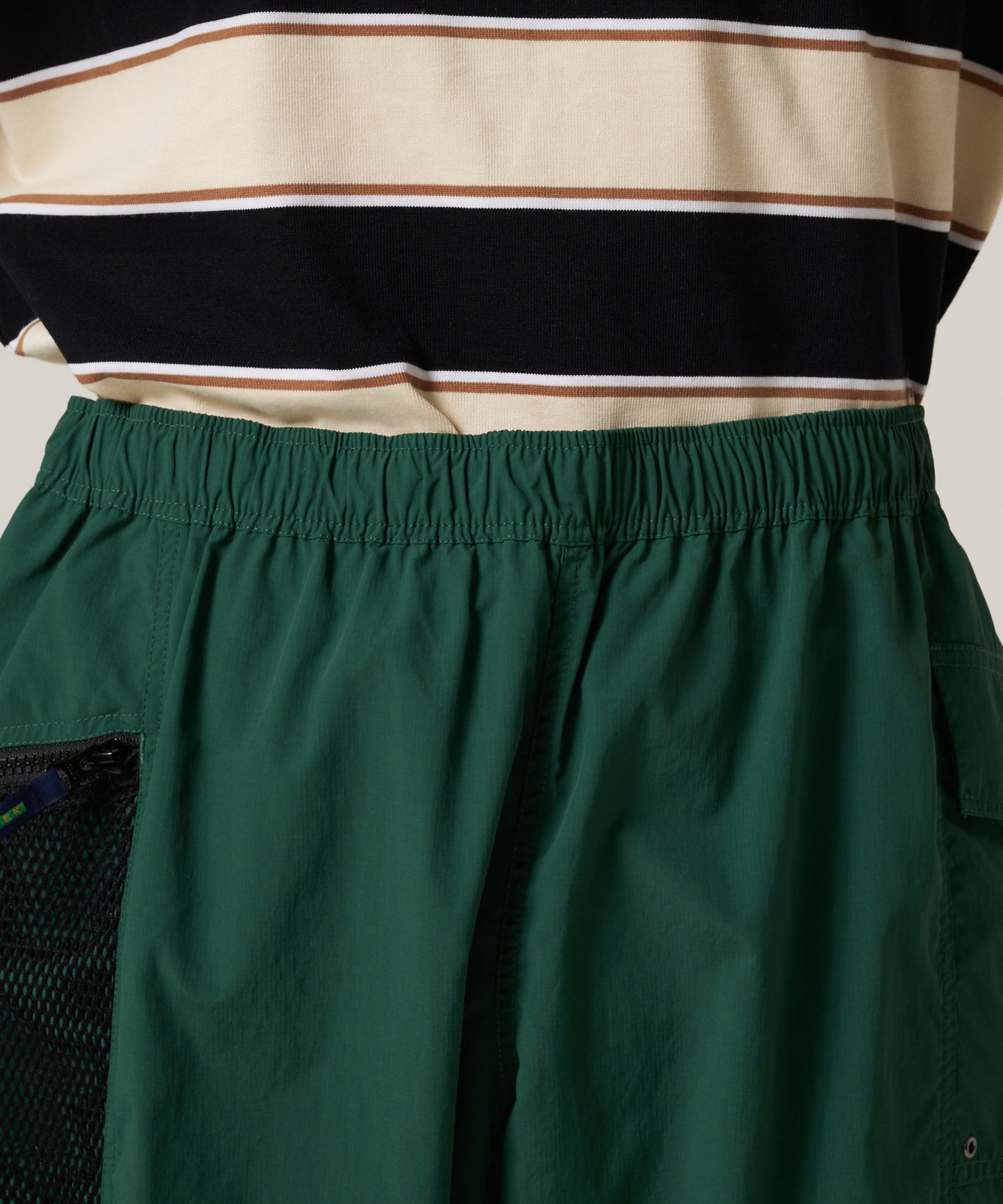 EBTEK ナイロンメッシュ トラックパンツ/EBTEK NYLON/MESH TRUCK PANTS