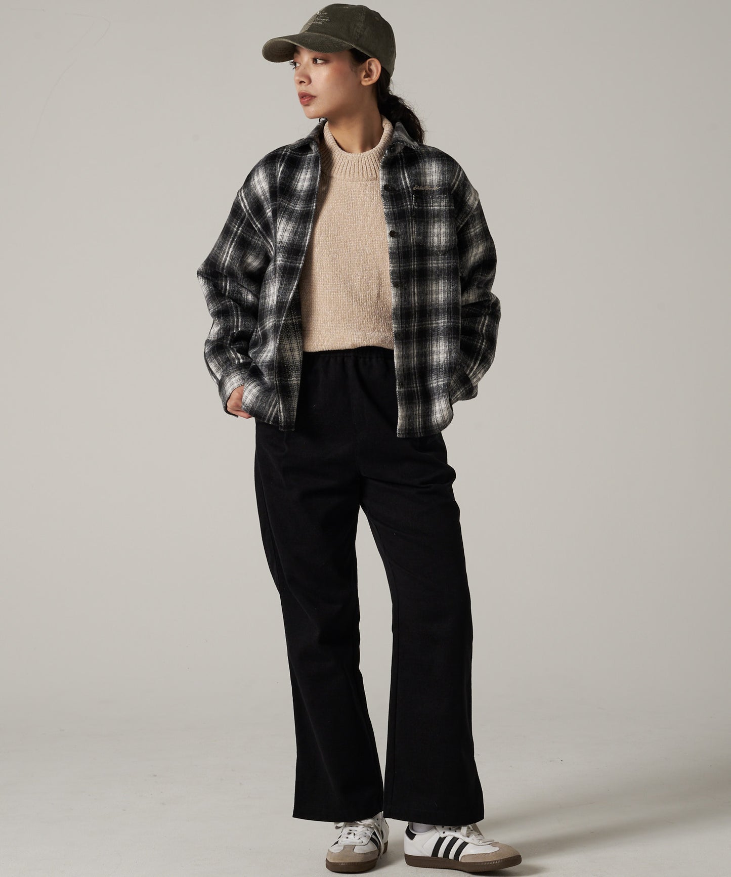 イージー フレアパンツ/EASY FLARE PANTS