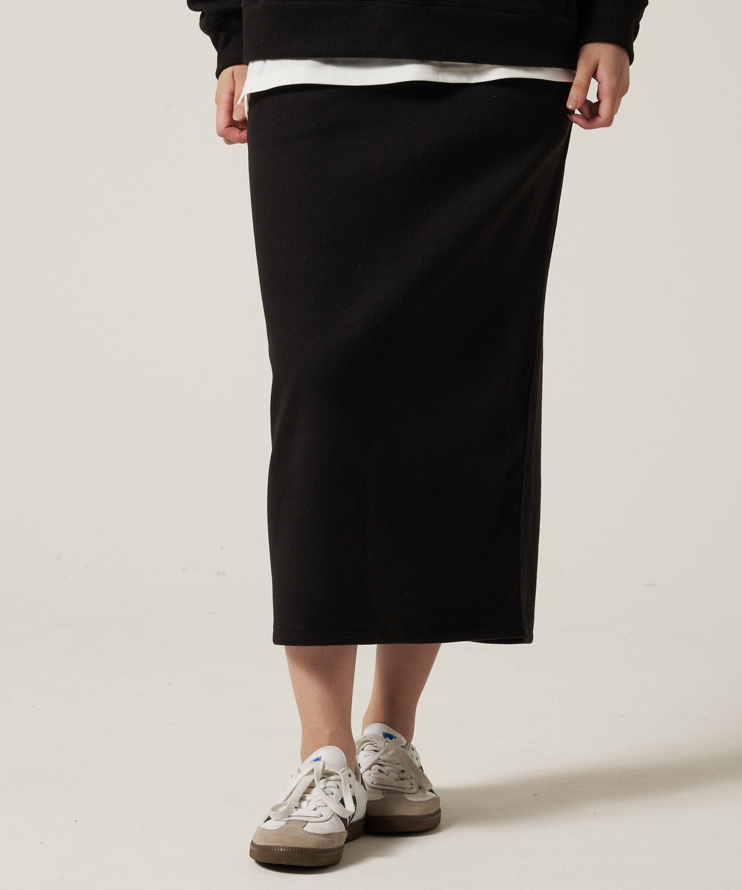 ベルヴィ コーデュロイ ナロースカート/VELVY CORD NARROW SKIRT