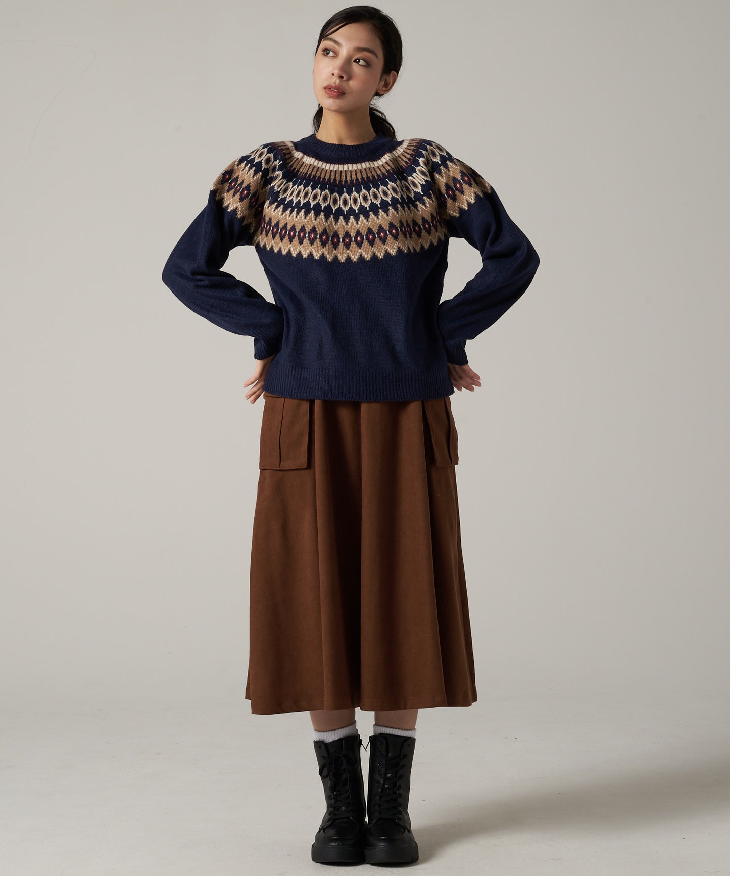 トレイル フレアード ユーティリティ スカート/TRAIL FLARED UTILITY SKIRT