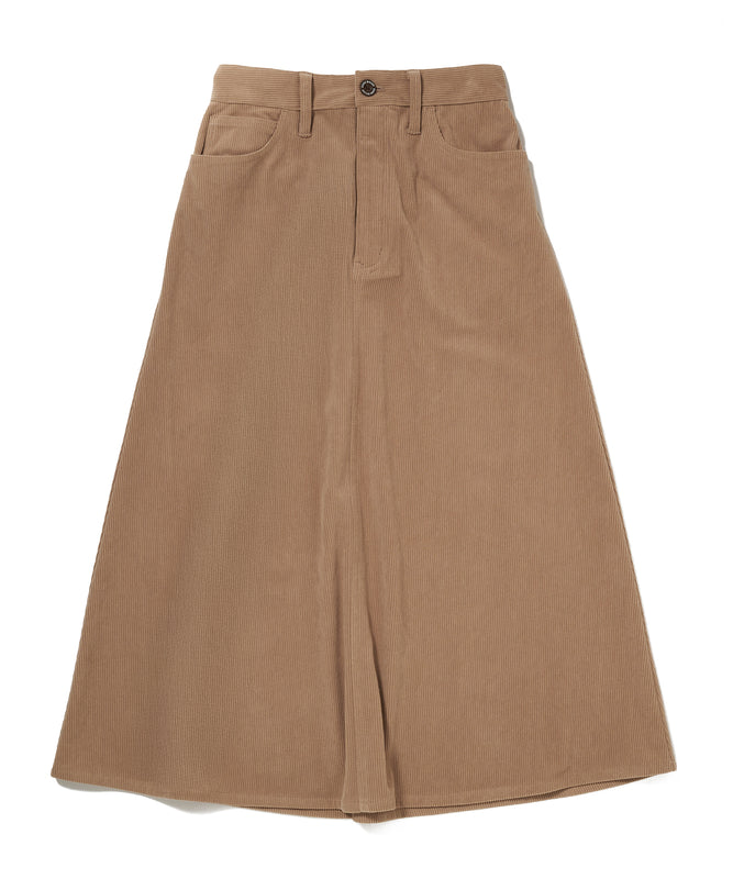 【2BUY対象】コーデュロイ ナロースカート/CORDUROY NARROW SKIRT