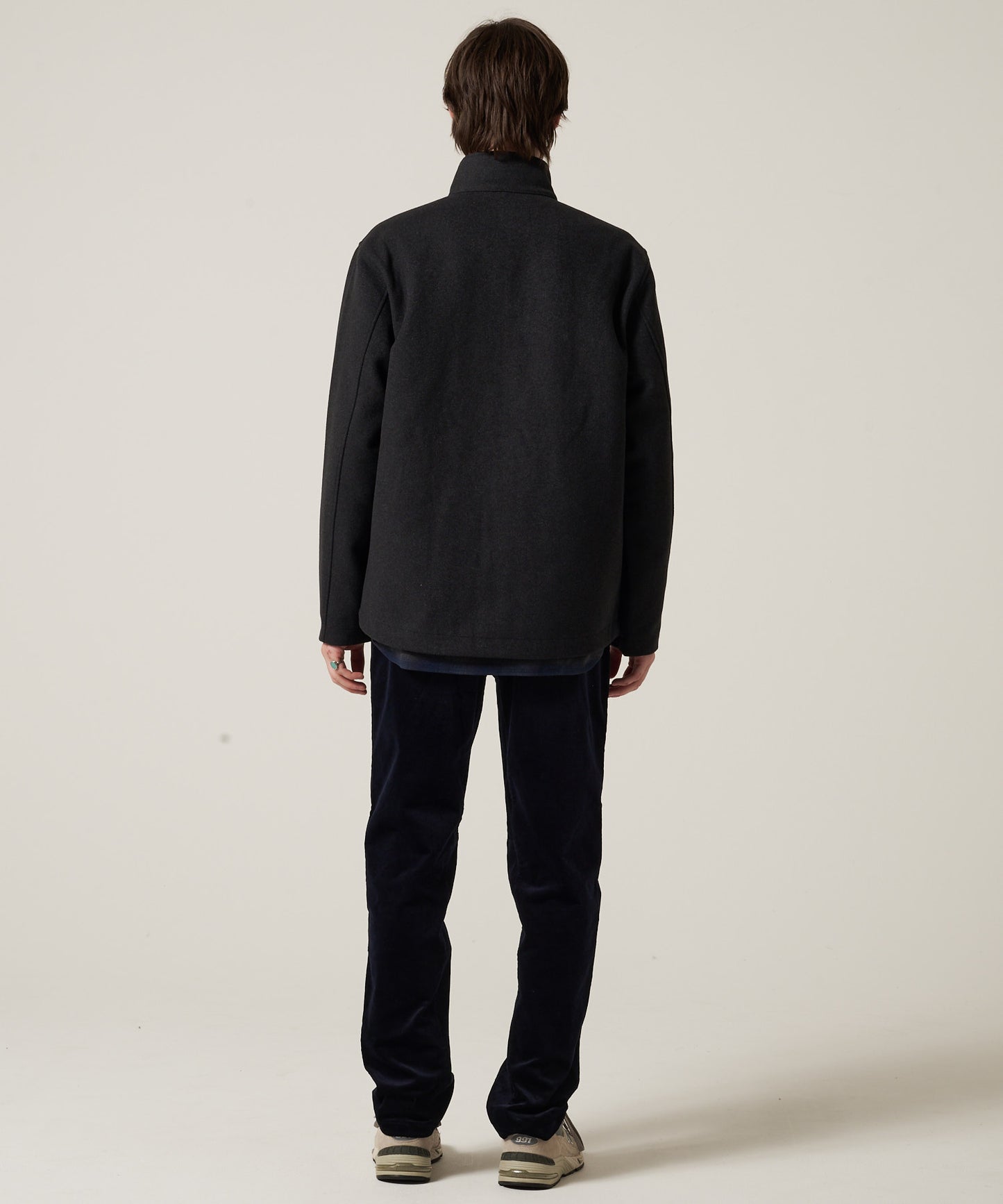 【予約】ボンディング ウール ジップスタンド/BONDING WOOL ZIP STAND
